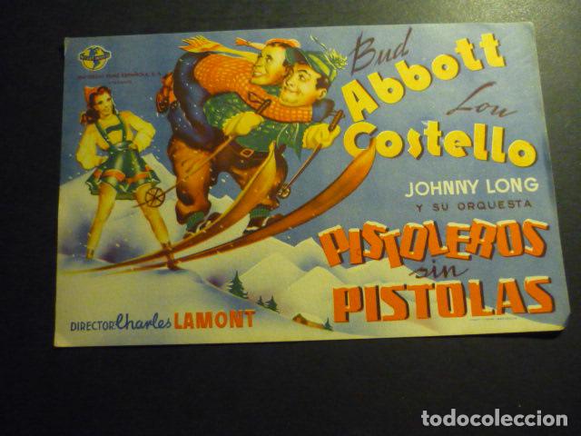 Cine: PISTOLEROS SIN PISTOLAS PROGRAMA DE CINE SIN PUBLICIDAD