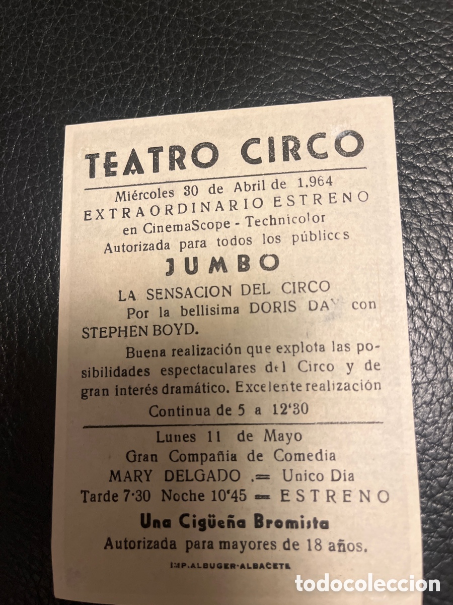 Cine: JUMBO LA SENSACI&Oacute;N DEL CIRCO - Foto 2