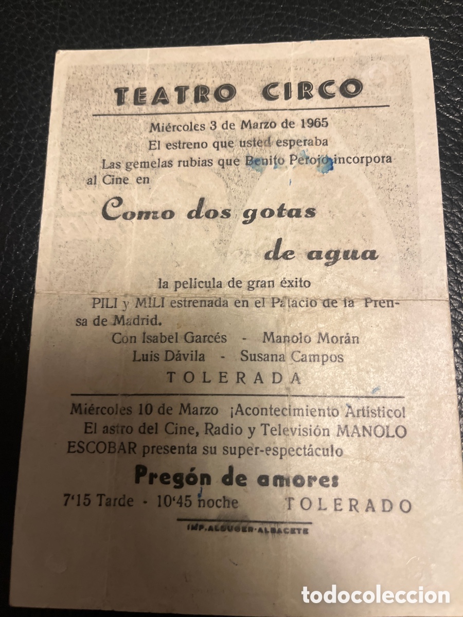 Cine: Como dos gotas de agua. Pili y mili - Foto 2