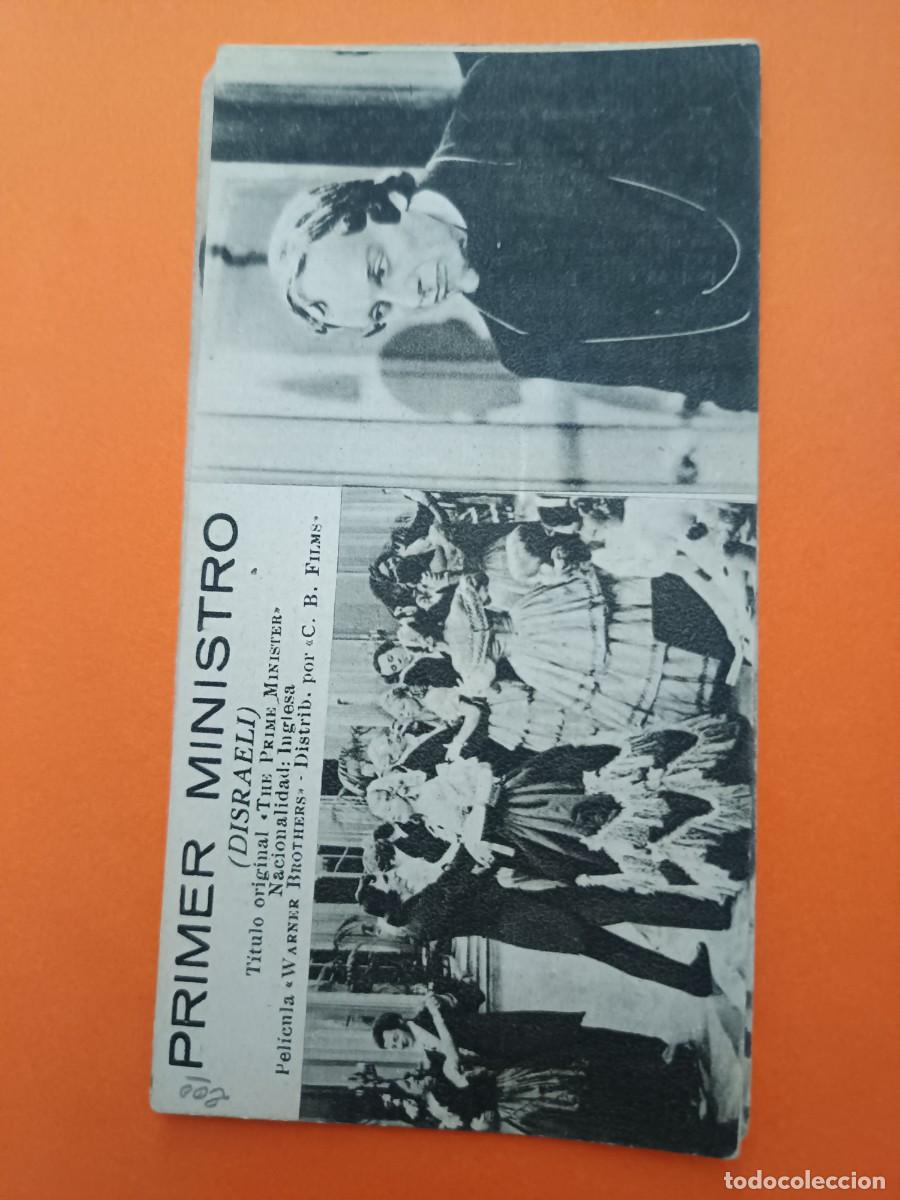 Cine: FICHA PROGRAMA DE CINE PRIMER MINISTRO JOHN GUIELGUD - Foto 1