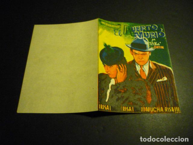  Flyers Publicitaires de films Anciens: EL MUERTO MURI&Oacute; PROGRAMA DE CINE DOBLE SIN PUBLICIDAD