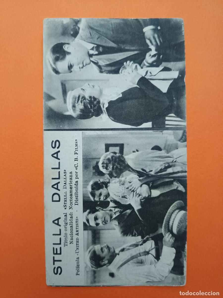 Cine: FICHA PROGRAMA DE CINE STELLA DALLAS BARBARA STANWICK - Foto 1