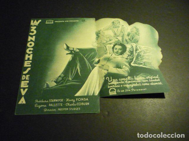 Cine: LAS 3 NOCHES DE EVA PROGRAMA DE CINE DOBLE SIN PUBLICIDAD - Foto 2