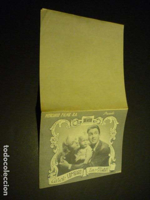 Folhetos de m&atilde;o de filmes antigos de cinema: LAZO SAGRADO PROGRAMA DE CINE DOBLE SIN PUBLICIDAD