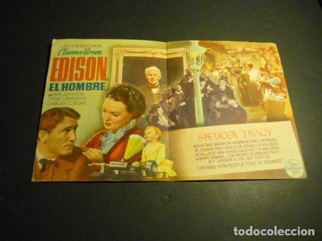 Cine: EDISON, EL HOMBRE PROGRAMA DE CINE DOBLE SIN PUBLICIDAD - Foto 2