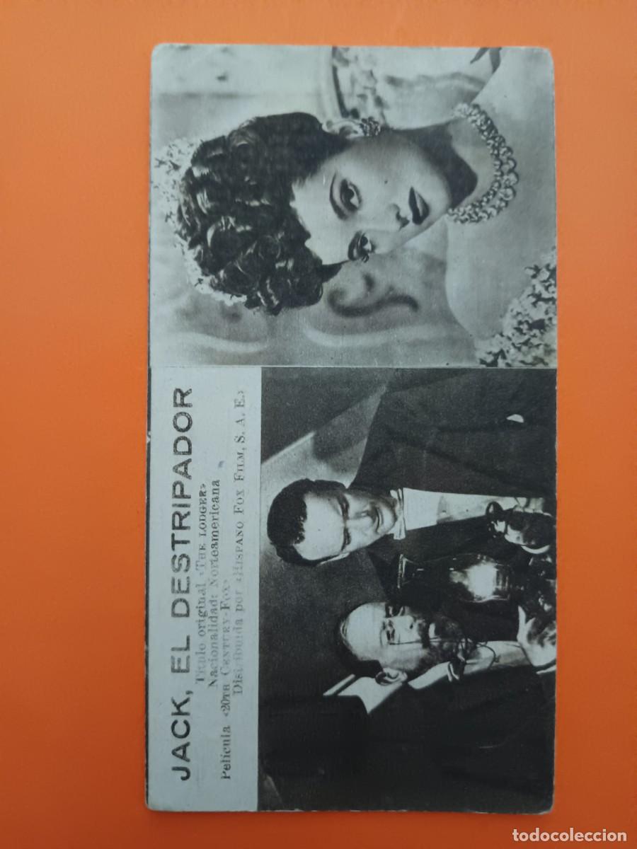 Cine: FICHA PROGRAMA DE CINE JACK EL DESTRIPADOR GEORGE SANDERS - Foto 1