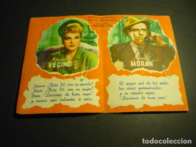 Cine: LECCIONES DE BUEN AMOR PROGRAMA DE CINE DOBLE SIN PUBLICIDAD - Foto 2