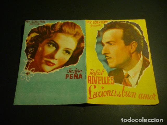 Cine: LECCIONES DE BUEN AMOR PROGRAMA DE CINE DOBLE SIN PUBLICIDAD - Foto 1