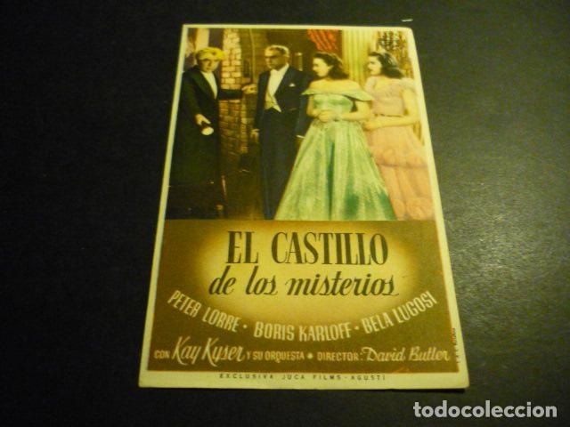 Cine: EL CASTILLO DE LOS MISTERIOS PROGRAMA DE CINE SIN PUBLICIDAD - Foto 1