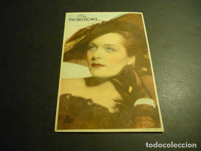 Cine: OLGA TSCHECHOWA PROGRAMA DE CINE SIN PUBLICIDAD - Foto 1
