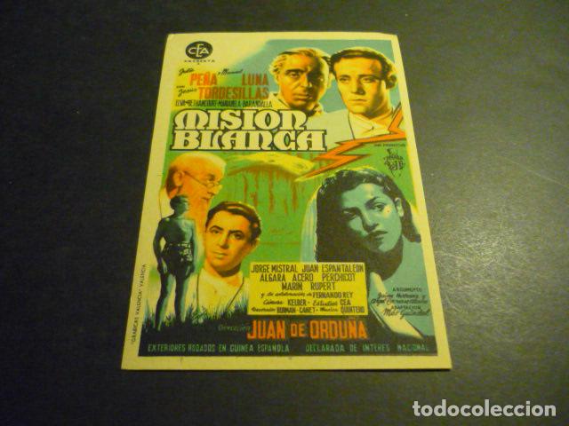 Cine: MISION BLANCA PROGRAMA DE CINE SIN PUBLICIDAD - Foto 1
