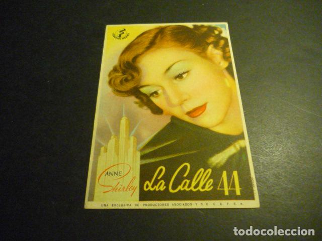 Cine: LA CALLE 44 PROGRAMA DE CINE SIN PUBLICIDAD - Foto 1