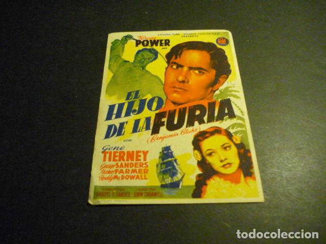 Cine: EL HIJO DE LA FURIA PROGRAMA DE CINE SIN PUBLICIDAD - Foto 1