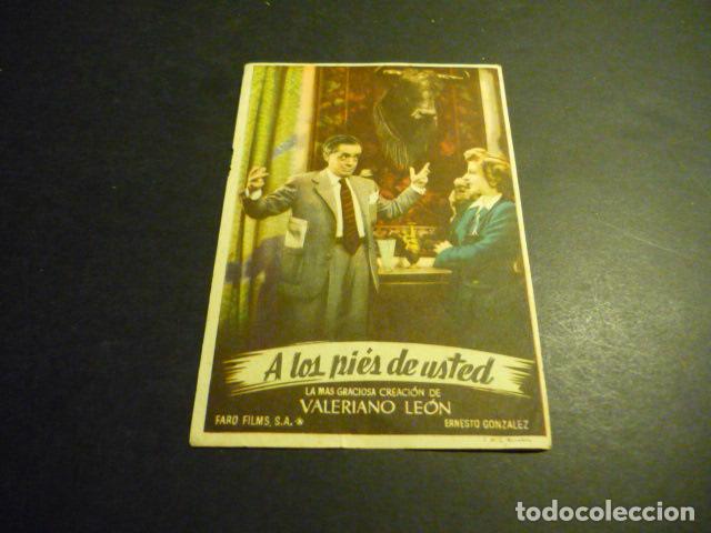 Cine: A LOS PIES DE USTED PROGRAMA DE CINE SIN PUBLICIDAD - Foto 1