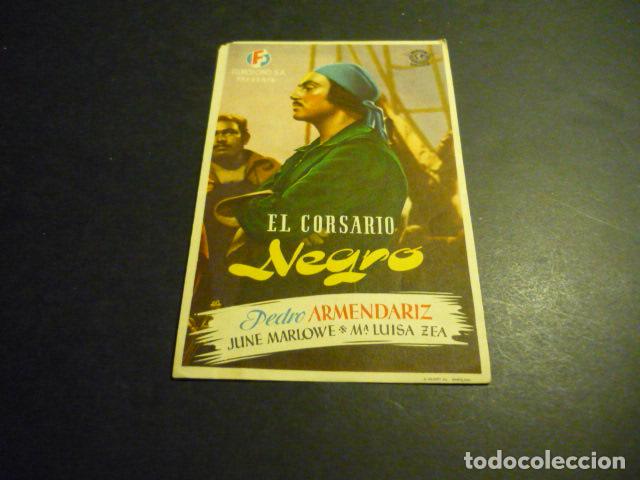 Cine: EL CORSARIO NEGRO PROGRAMA DE CINE SIN PUBLICIDAD - Foto 1