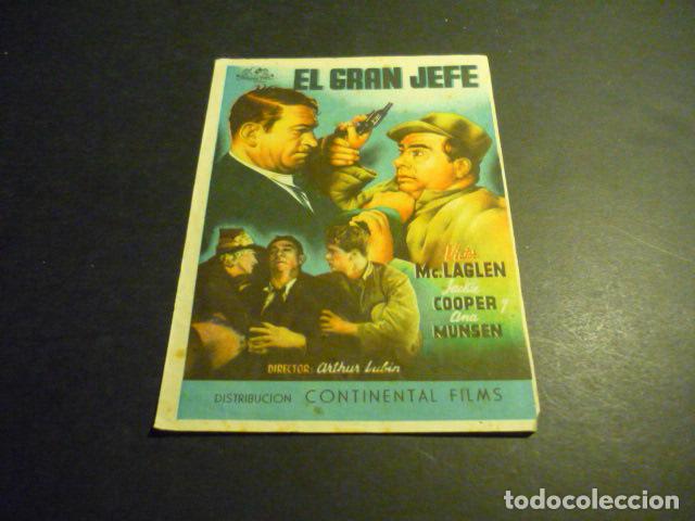 Cine: EL GRAN JEFE PROGRAMA DE CINE SIN PUBLICIDAD - Foto 1