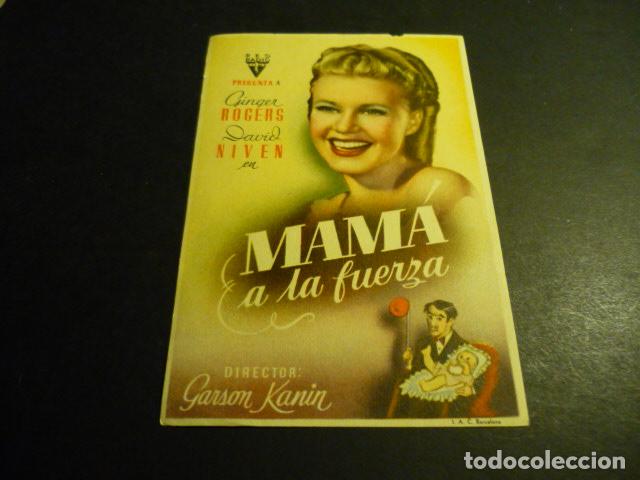 Cine: MAMA A LA FUERZA PROGRAMA DE CINE SIN PUBLICIDAD - Foto 1