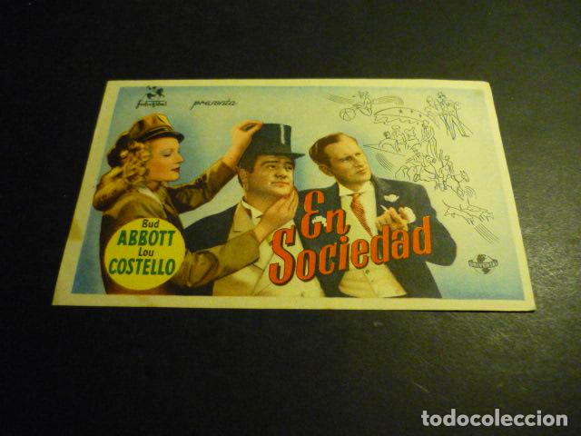 Cine: EN SOCIEDAD PROGRAMA DE CINE SIN PUBLICIDAD - Foto 1
