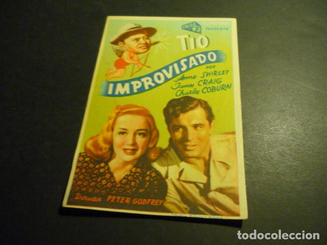 Cine: TIO IMPROVISADO PROGRAMA DE CINE SIN PUBLICIDAD - Foto 1