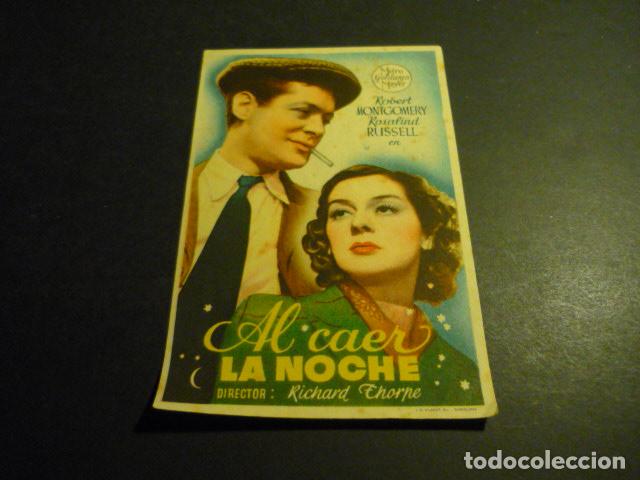 Cine: AL CAER LA NOCHE PROGRAMA DE CINE SIN PUBLICIDAD - Foto 1