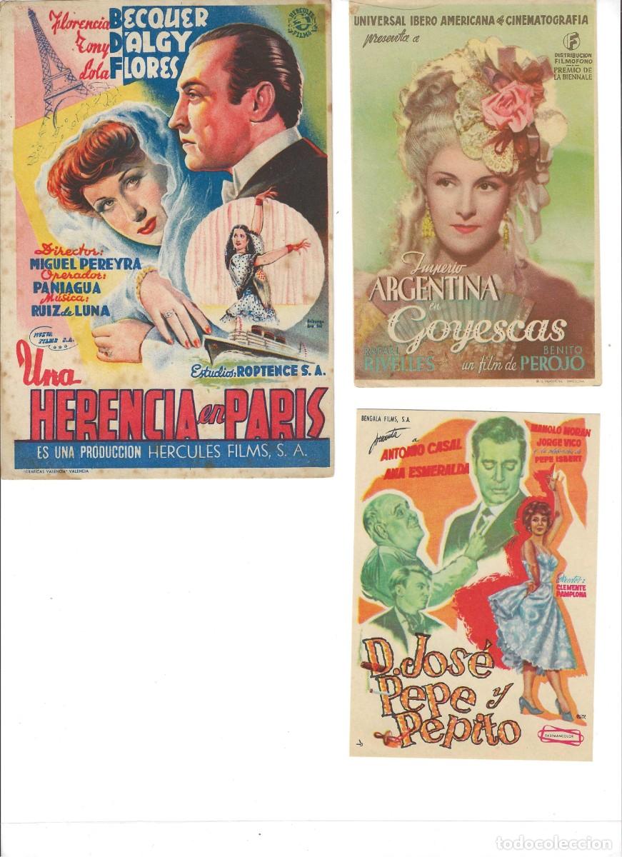Cine: UNA HERENCIA EN PARIS Y 2 MAS, SP - Foto 1