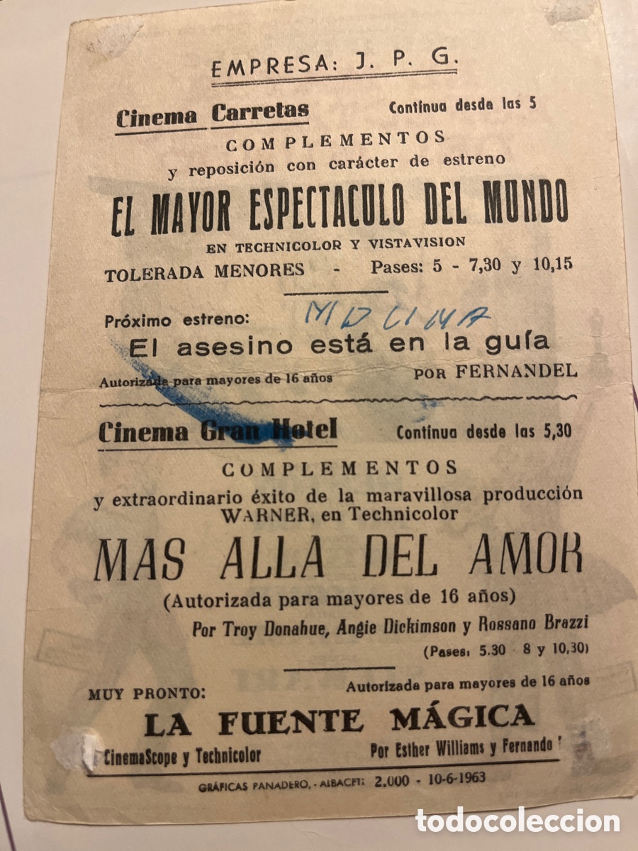Cine: EL MAYOR ESPECT&Aacute;CULO DEL MUNDO - Foto 2