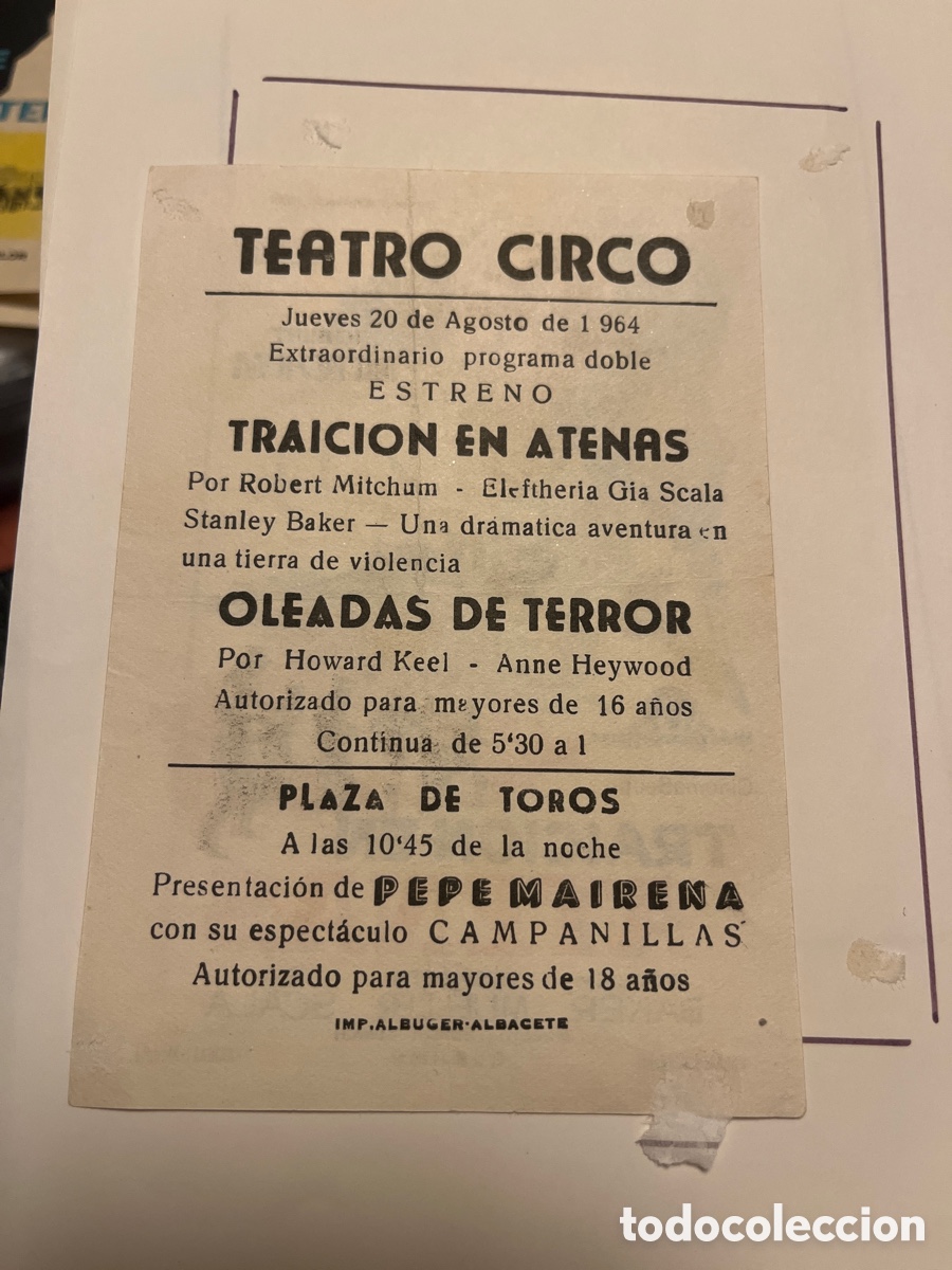 Cine: TRAICI&Oacute;N EN ATENAS de TEATRO CIRCO - Foto 2