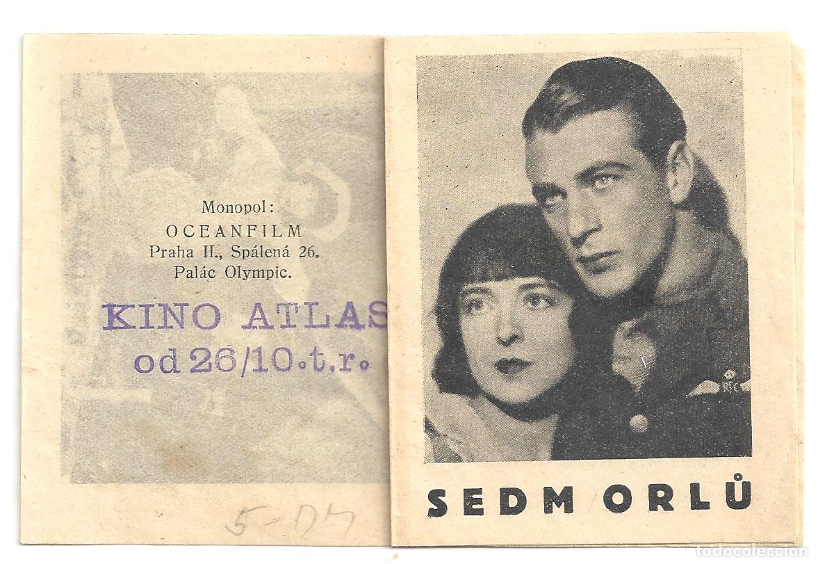 Cine: PTCC 838 EL GRAN COMBATE PROGRAMA LIBRITO CHECOSLOVACO GARY COOPER COLLEEN MOORE - Foto 4