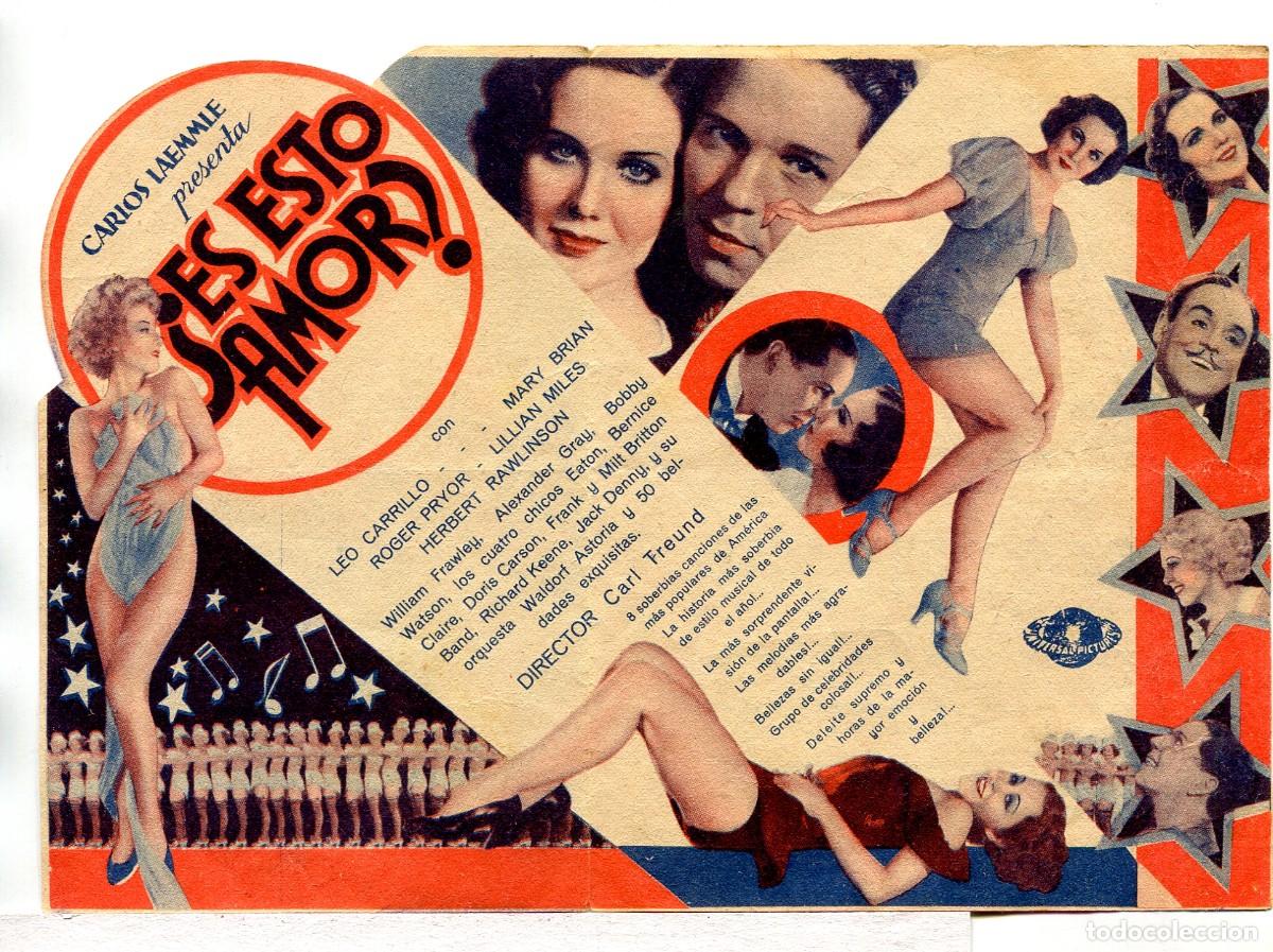 Cine: &iquest;ES ESTO AMOR?, con Leo Carrillo. - Foto 2