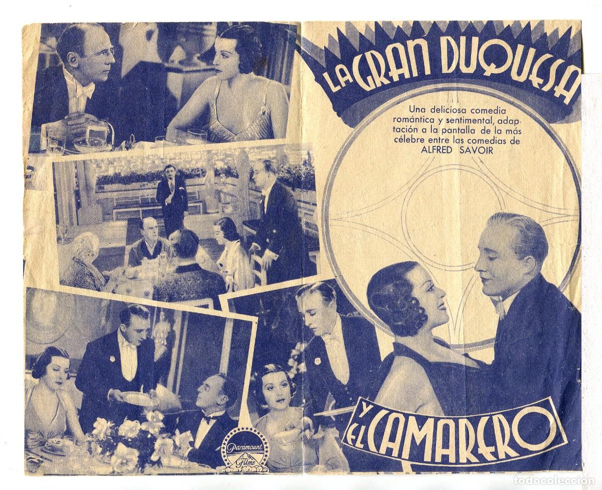 Cine: LA GRAN DUQUESA Y EL CAMARERO, con BING CROSBY, - Foto 2
