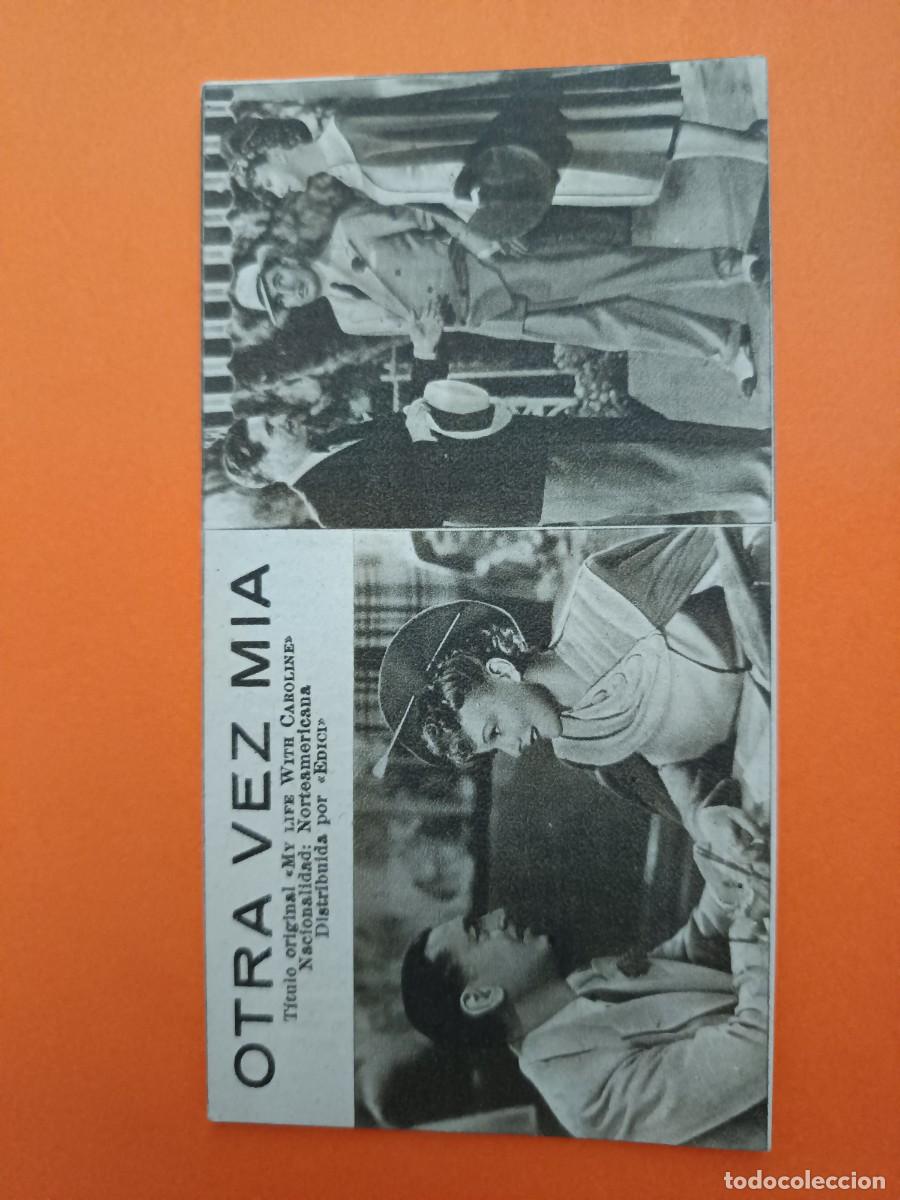 Cine: FICHA PROGRAMA DE CINE OTRA VEZ MIA RONALD COLMAN - Foto 1
