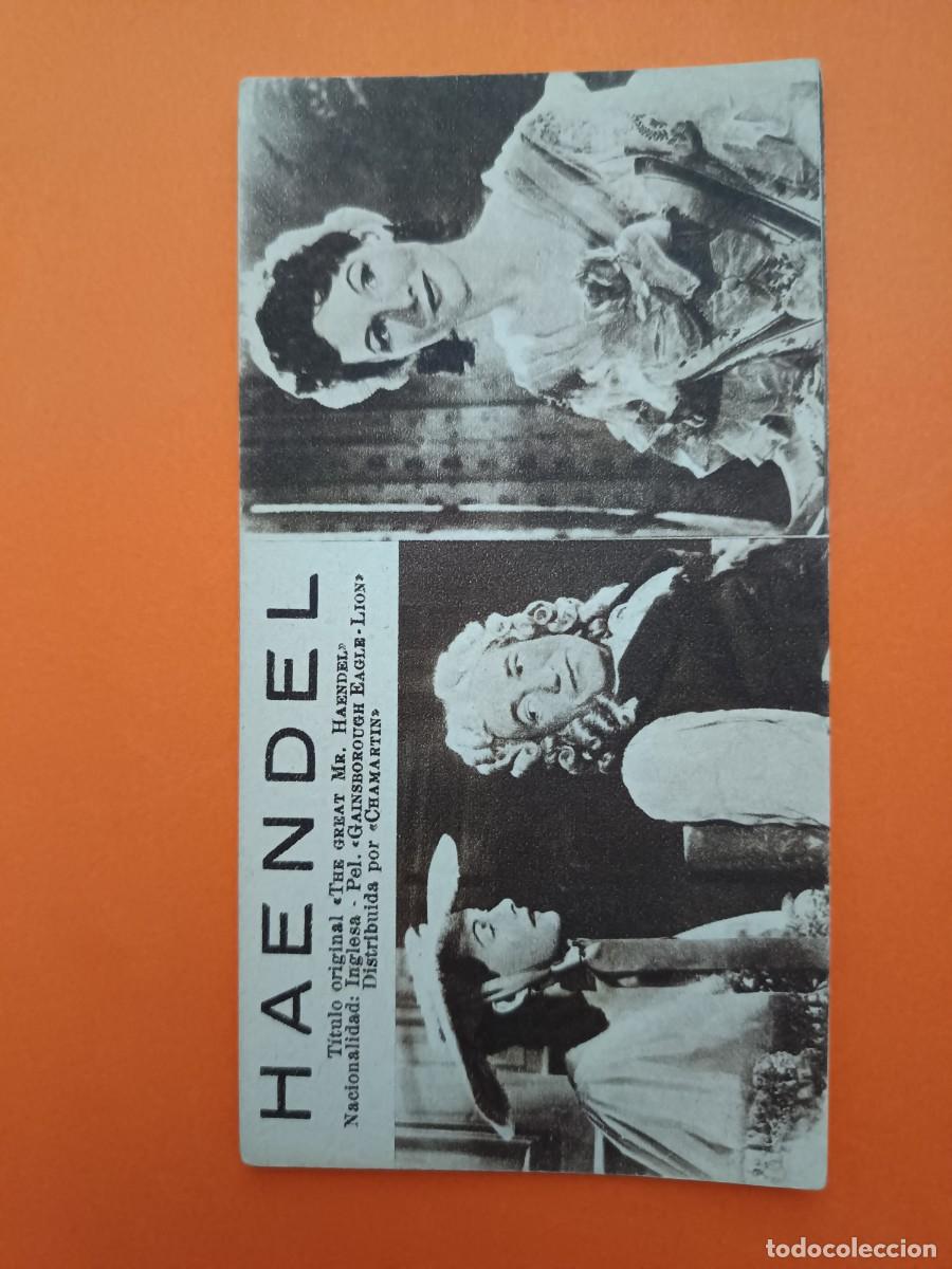 Cine: FICHA PROGRAMA DE CINE HAENDEL WILFRID LAWSON - Foto 1