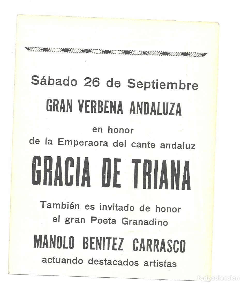 Cine: PTTT GRACIA DE TRIANA PROGRAMA SENCILLO - Foto 2