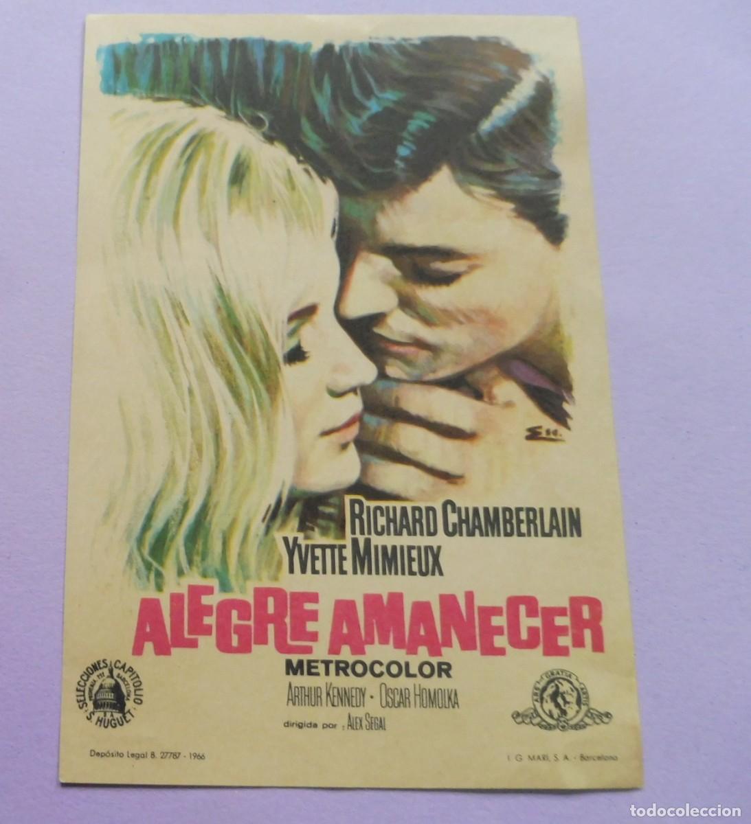 Cine: PROGRAMA DE CINE - ALEGRE AMANECER - SIN PUBLICIDAD - Foto 1