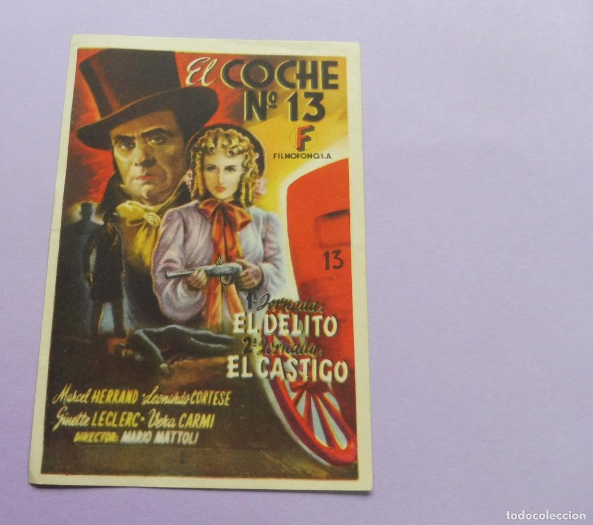 Cine: PROGRAMA DE CINE - EL COCHE N&ordm; 13 - - SIN PUBLICIDAD - Foto 1