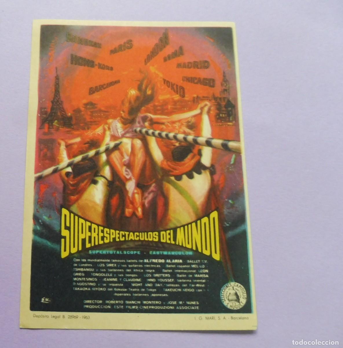 Cine: PROGRAMA DE CINE - SUPERESPECTACULOS DEL MUNDO - SIN PUBLICIDAD - Foto 1