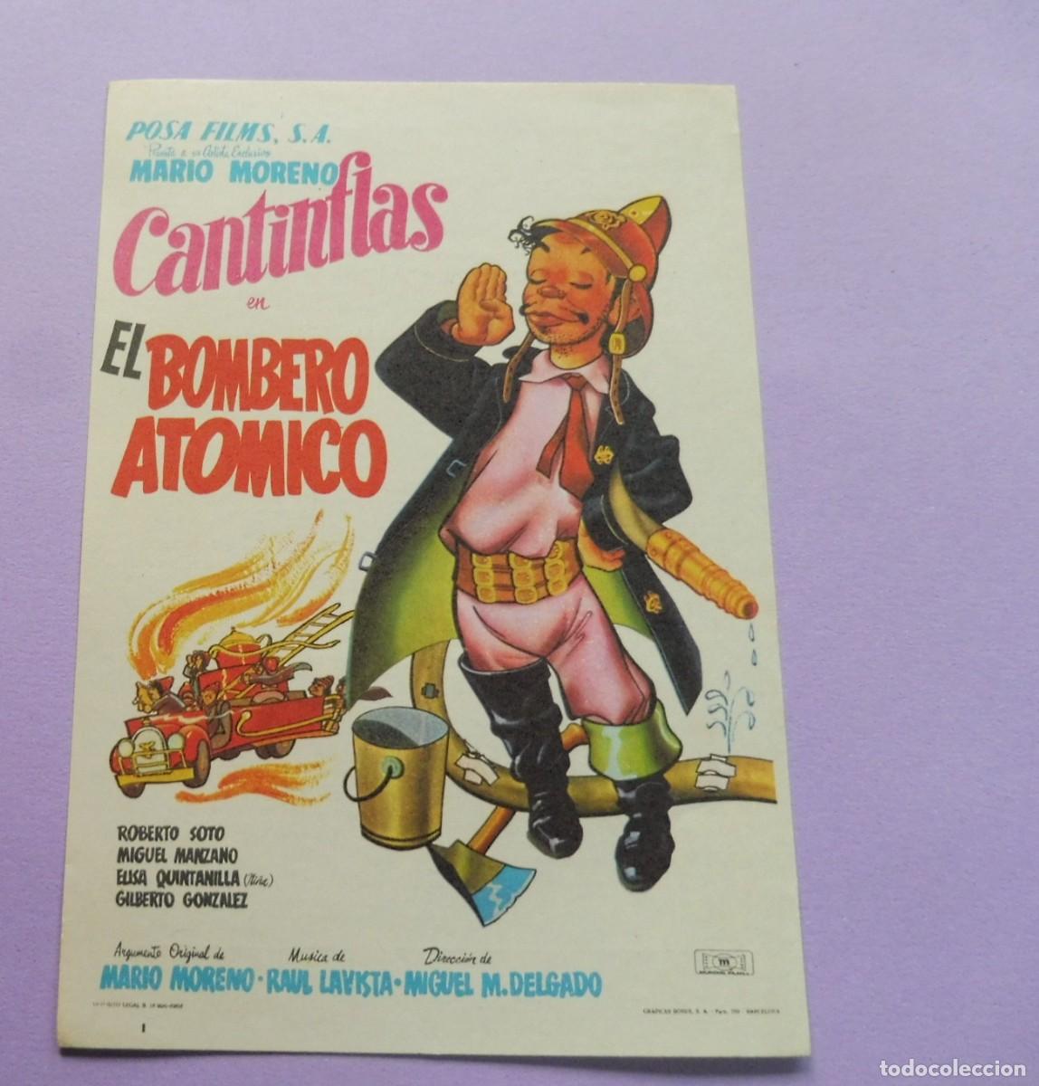 Cine: PROGRAMA DE CINE - CANTINFLAS EN EL BOMBERO AT&Oacute;MICO - SIN PUBLICIDAD - Foto 1