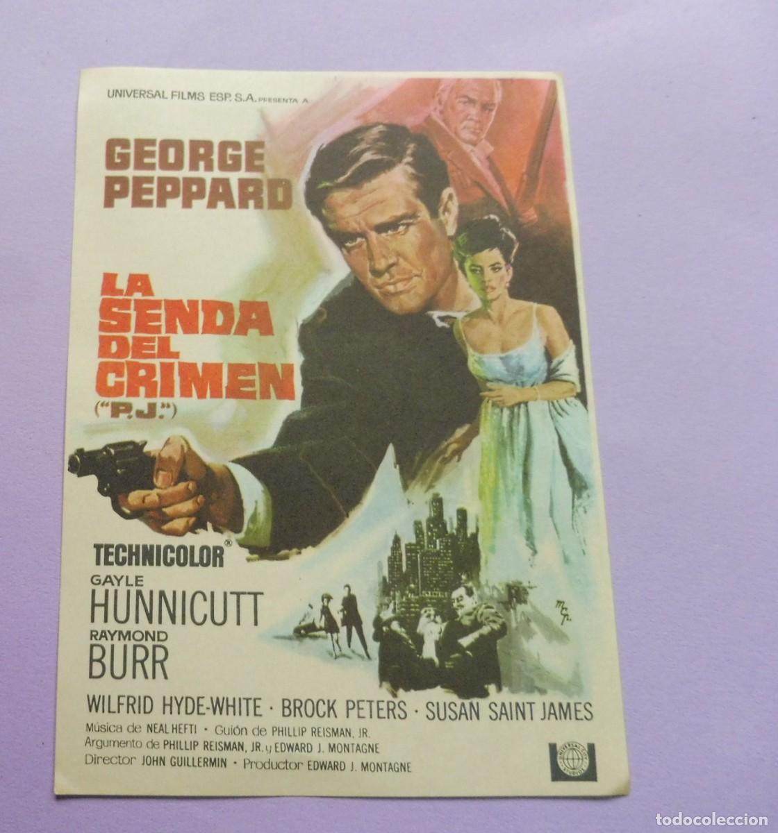 Cine: PROGRAMA DE CINE - LA SENDA DEL CRIMEN - SIN PUBLICIDAD - Foto 1