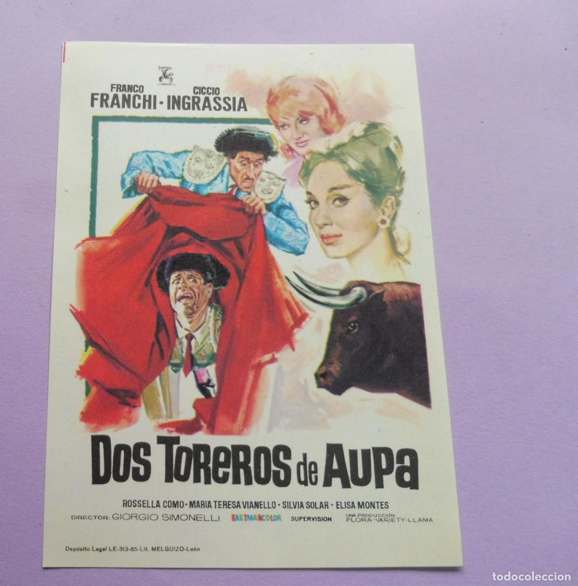 Cine: PROGRAMA DE CINE - DOS TOREROS DE AUPA - SIN PUBLICIDAD - Foto 1