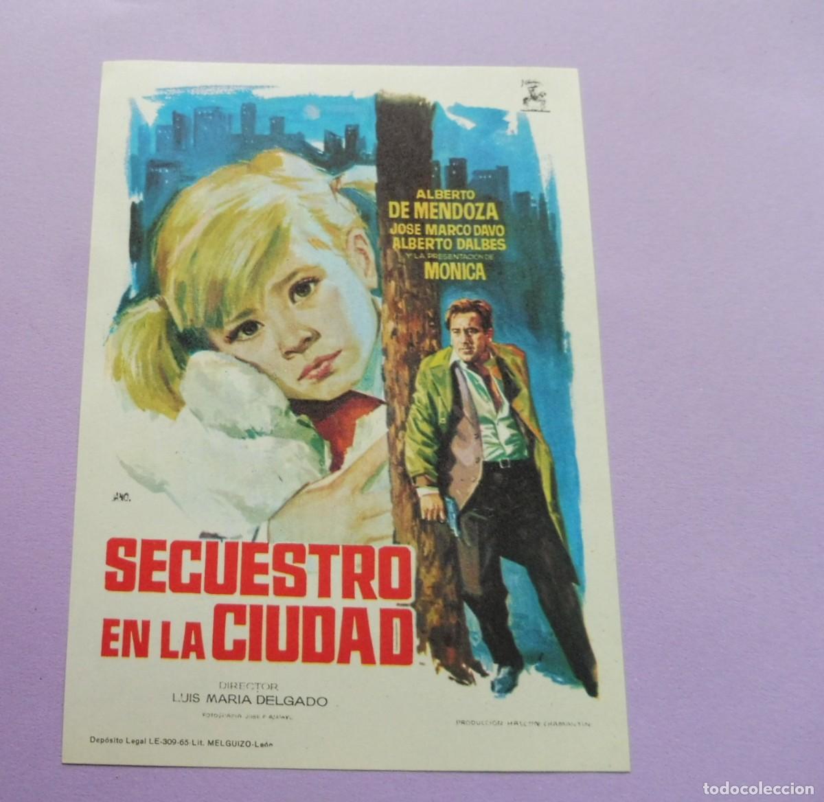 Cine: PROGRAMA DE CINE - SECUESTRO EN LA CIUDAD - SIN PUBLICIDAD - Foto 1
