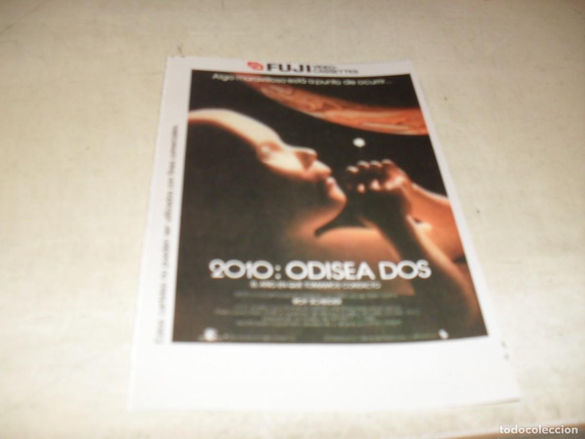 Cine: PROGRAMA DE MANO(OCHENTERO):2010,ODISEA 2,CON ROY SCHEIDER,DE REVISTAS DE CINE DE LA EPOCA - Foto 1