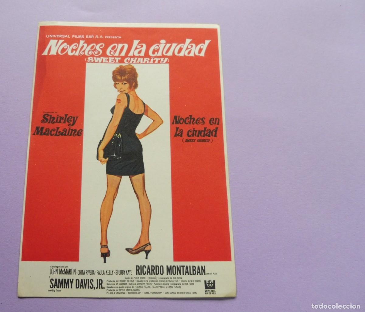 Cine: PROGRAMA DE CINE - NOCHES EN LA CIUDAD - SIN PUBLICIDAD - Foto 1