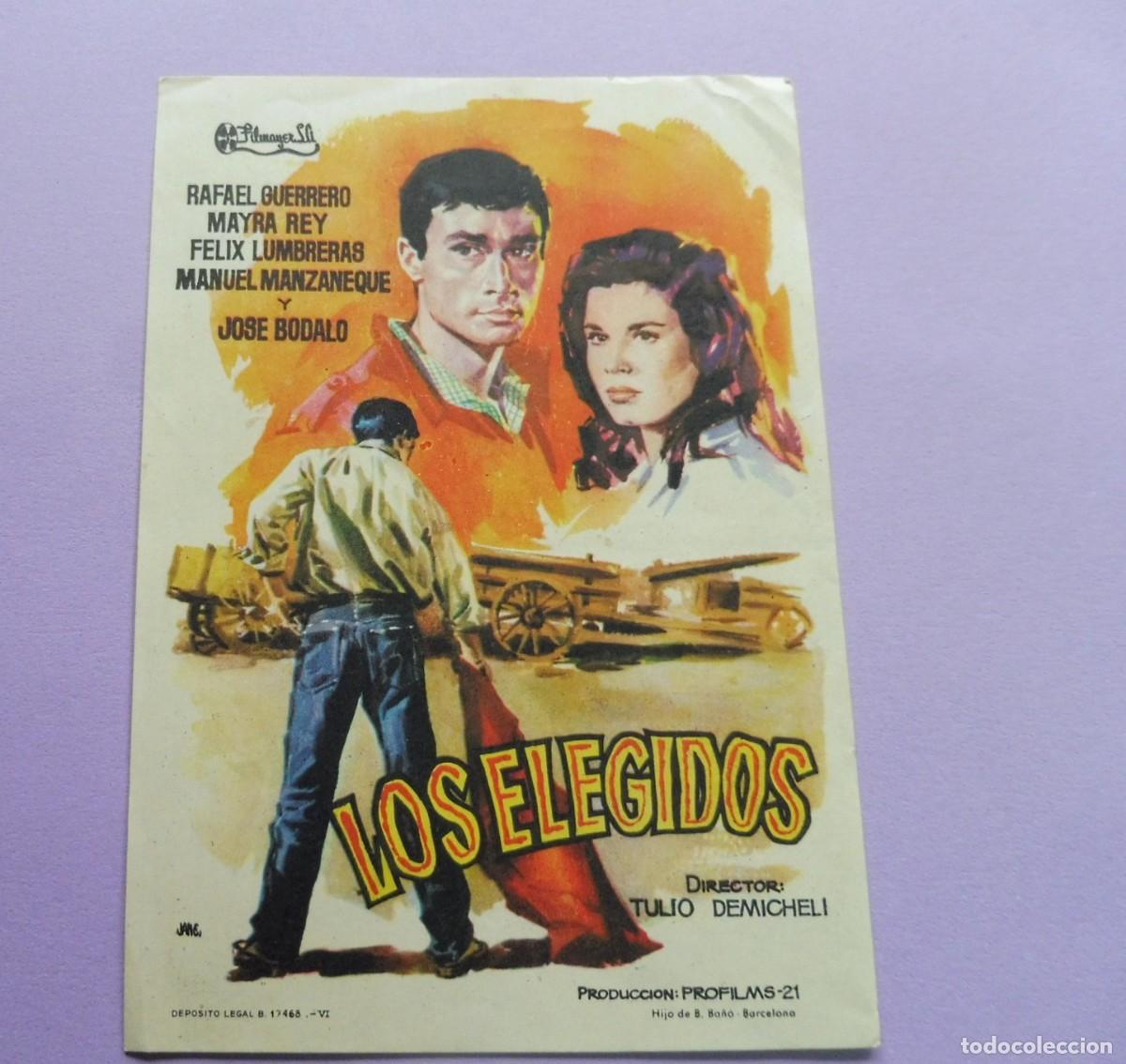 Cine: PROGRAMA DE CINE - LOS ELEGIDOS - SIN PUBLICIDAD - Foto 1