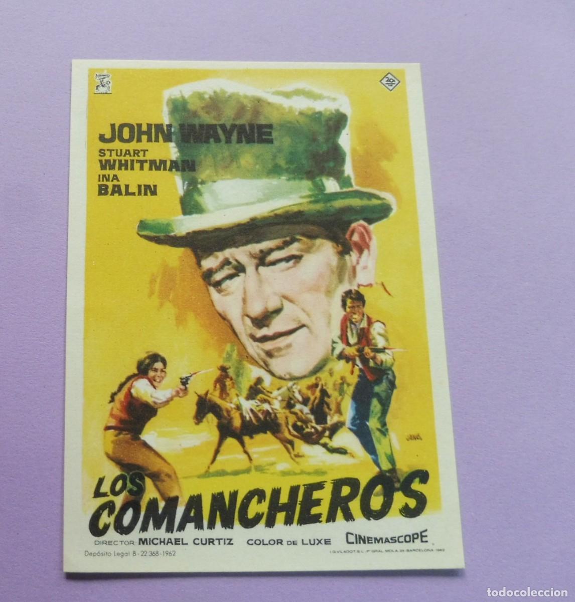 Cine: PROGRAMA DE CINE - LOS COMANCHEROS - SIN PUBLICIDAD - Foto 1