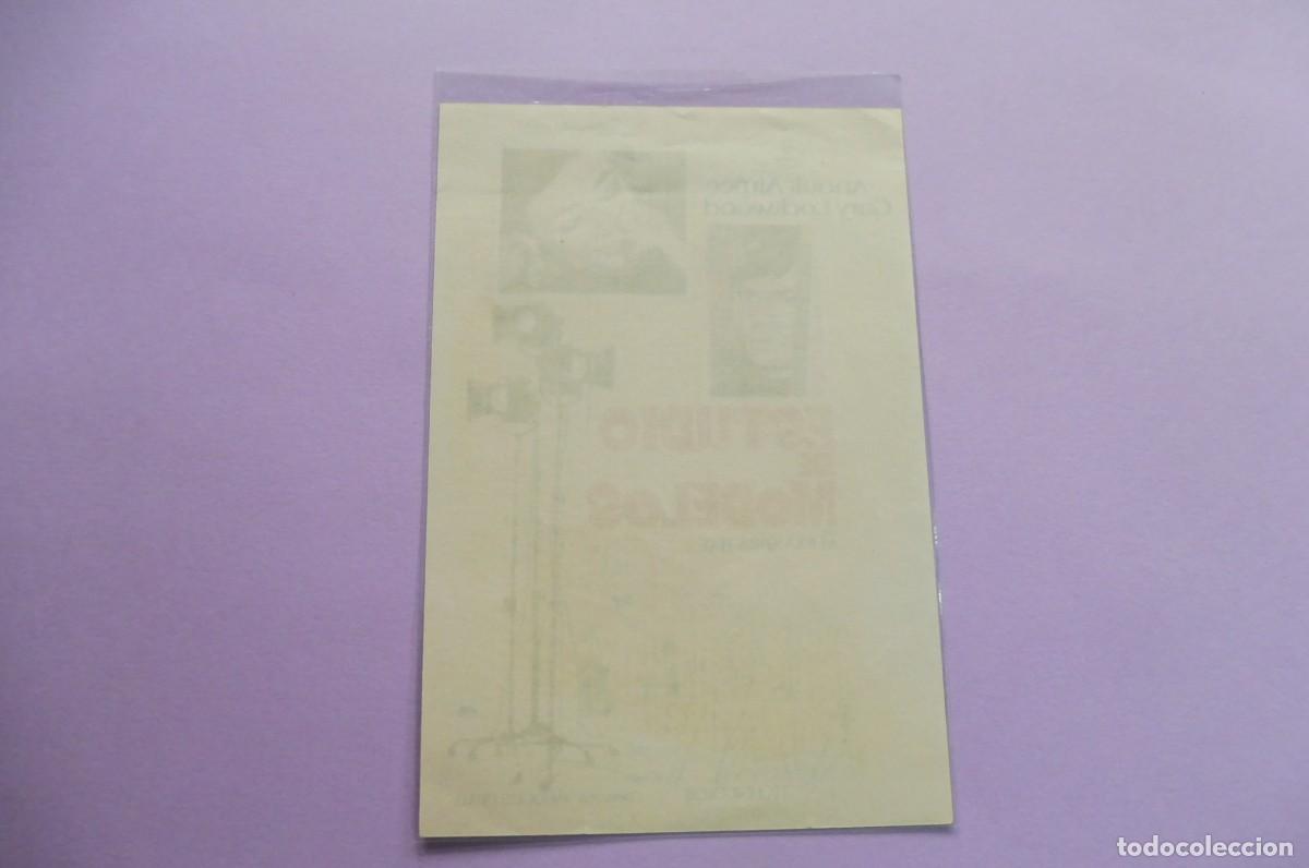 Cine: PROGRAMA DE CINE - ESTUDIO DE MODELOS - SIN PUBLICIDAD - Foto 2