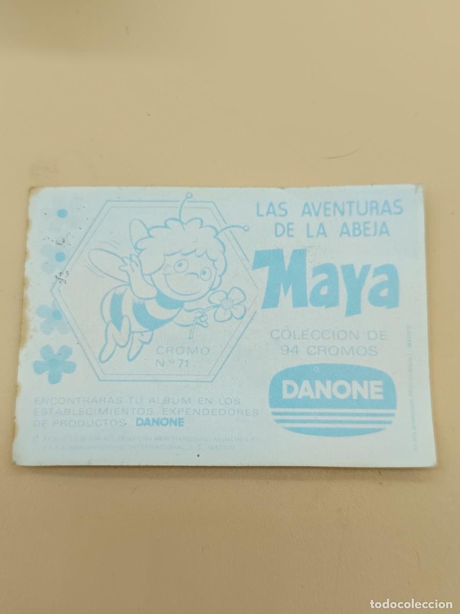 Cine: CROMO LA ABEJA MAYA DANONE N. 71 - Foto 2