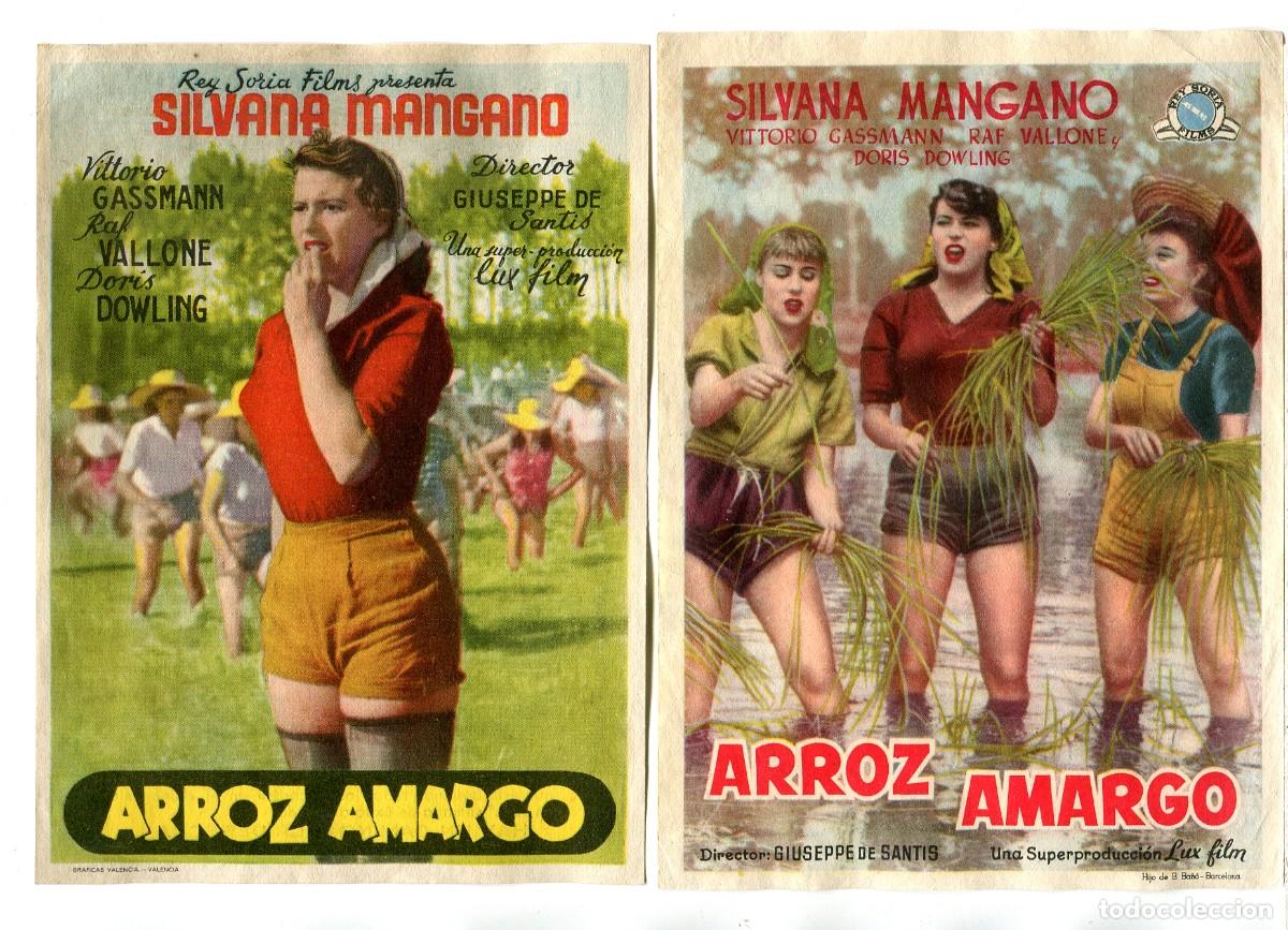 Cine: ARROZ AMARGO, con Silvana Mangano. - Foto 1