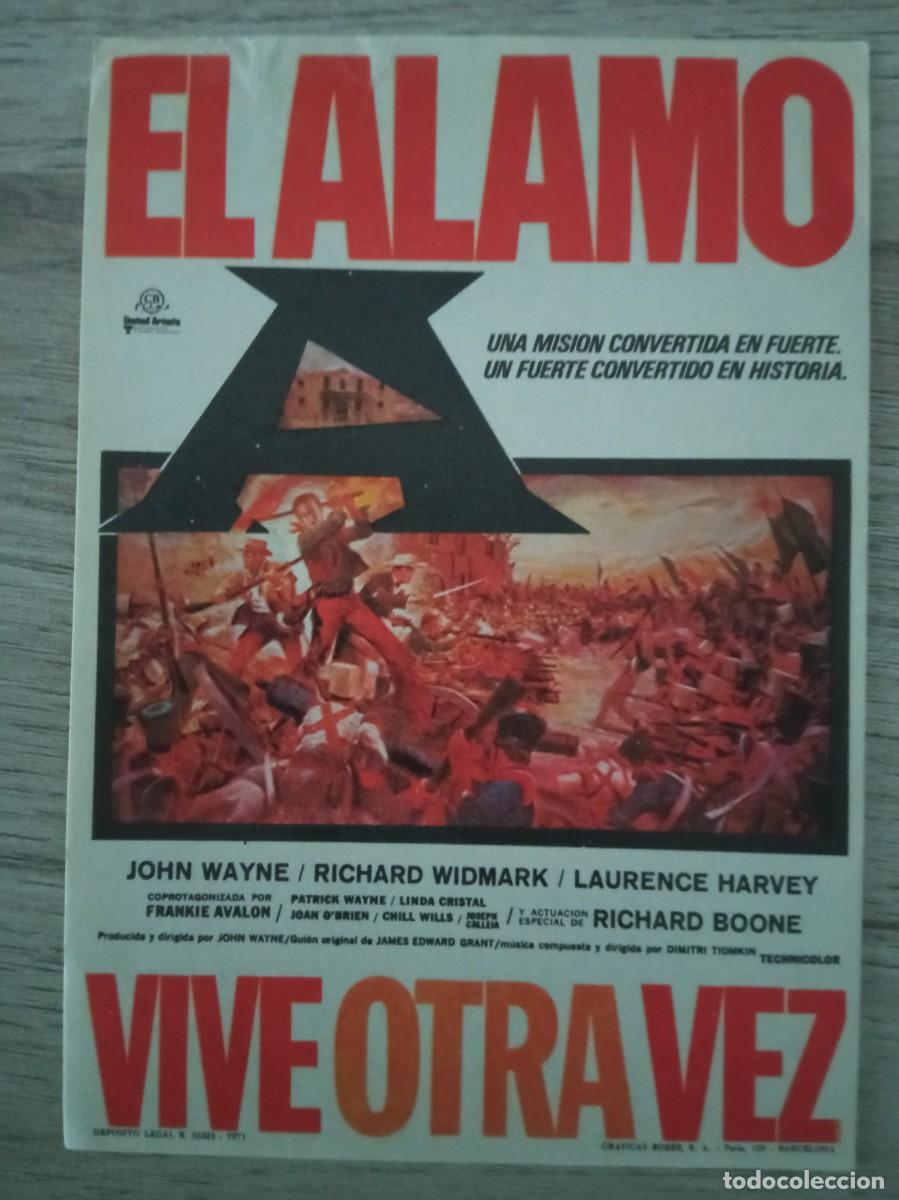 Cine: EL ALAMO, JOHN WAYNE - Foto 1