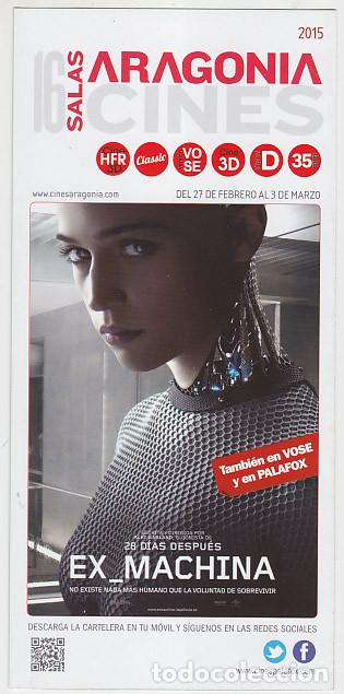 Cine: EX_MACHINA (Aragonia cines) - Foto 1