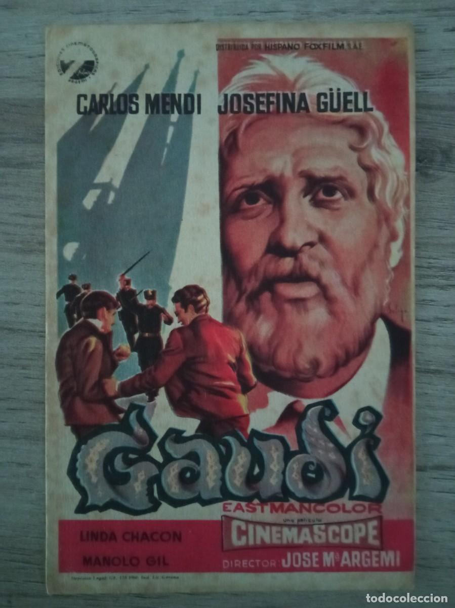 Cine: GAUDI, CARLOS MENDI, SOLIG&Oacute; - Foto 1